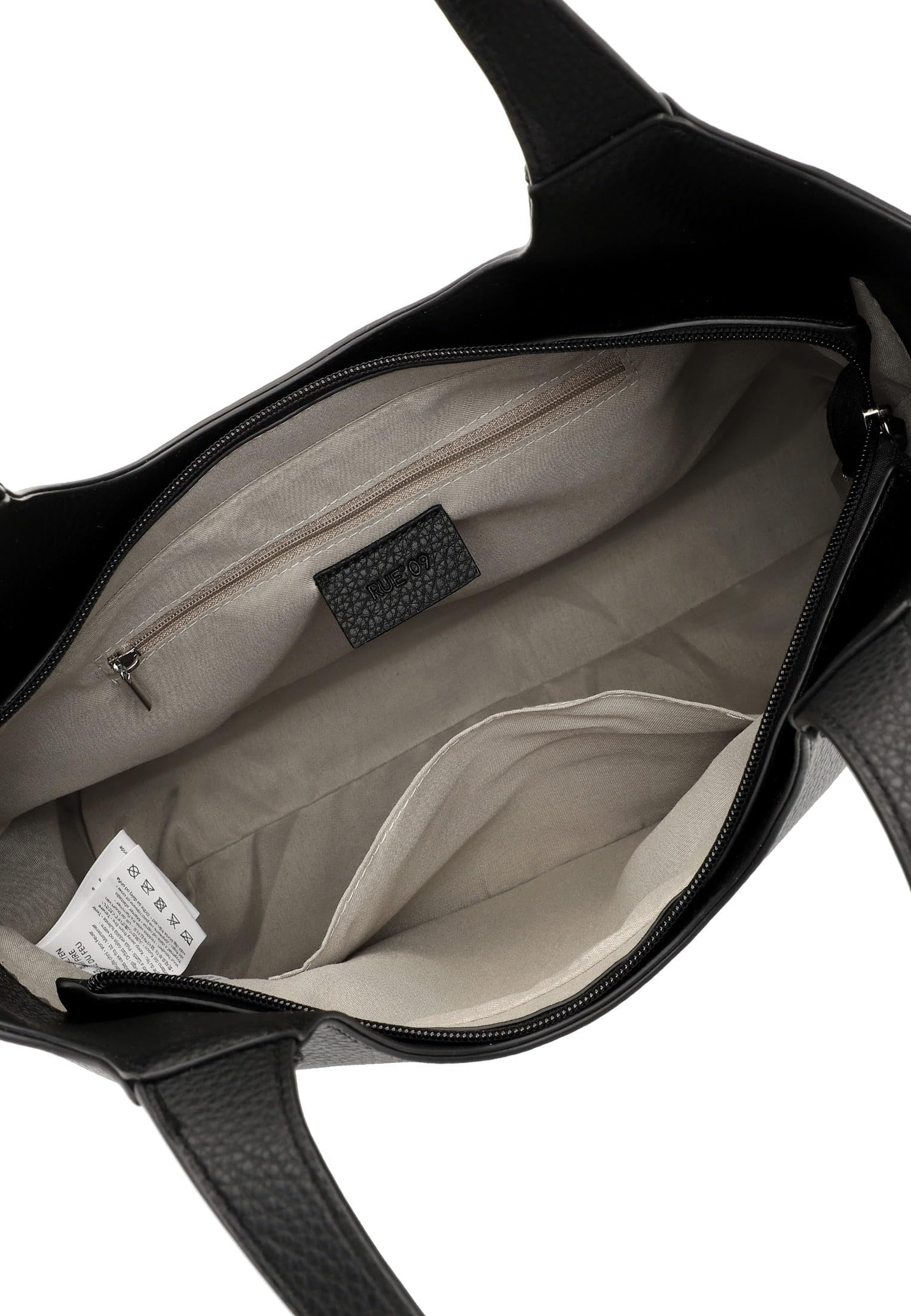 emily-noah-bondy-rue-09-1556-shopper-schwarz-leder-optik image 7