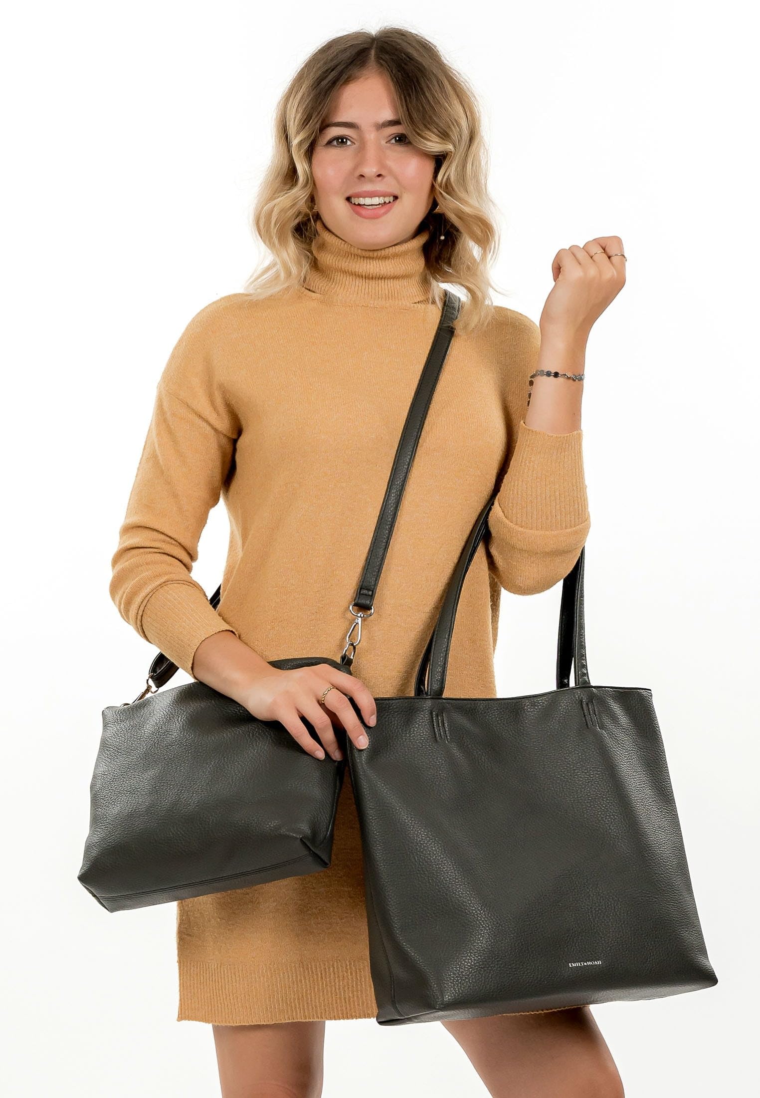 emily-noah-eva-65170-shopper-zweifarbig-darkgrey-wende image 3