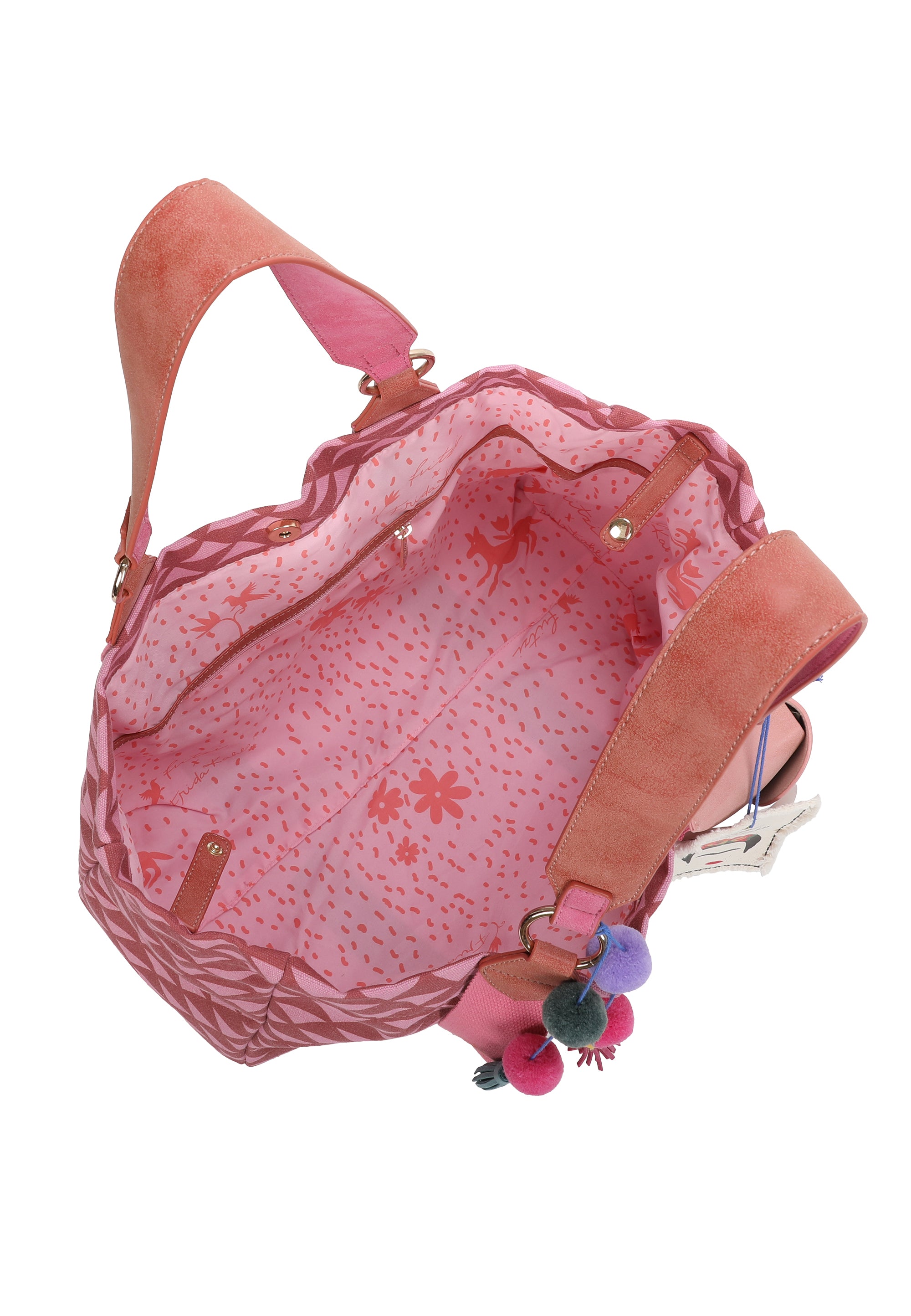 fritzi-x-frida-kahlo-izzy-medium-tasche-geo-canvas-limitiert image 4