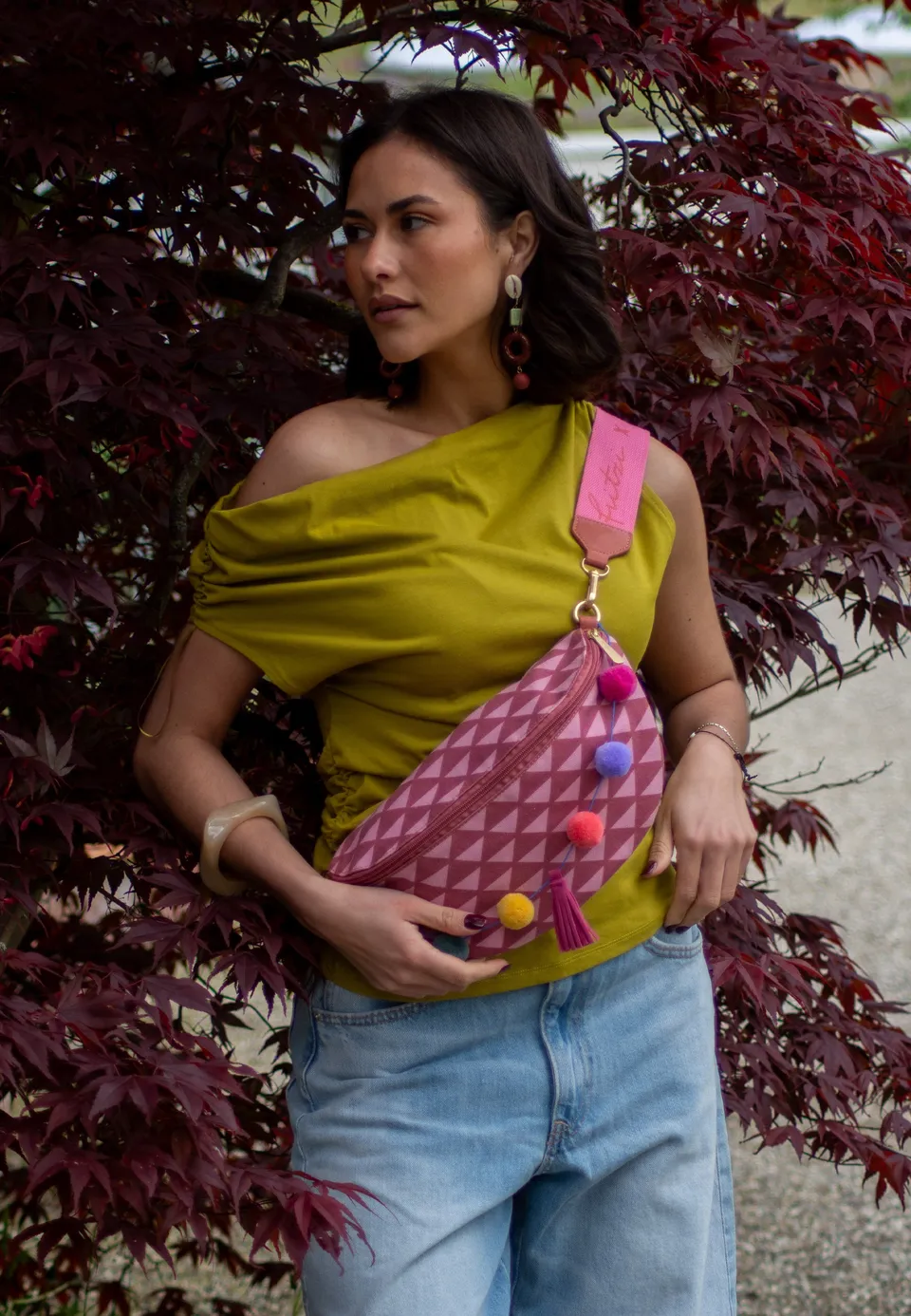 fritzi-aus-preu-en-frida-kahlo-bum-bag-geo-bauchtasche-canvas image 1