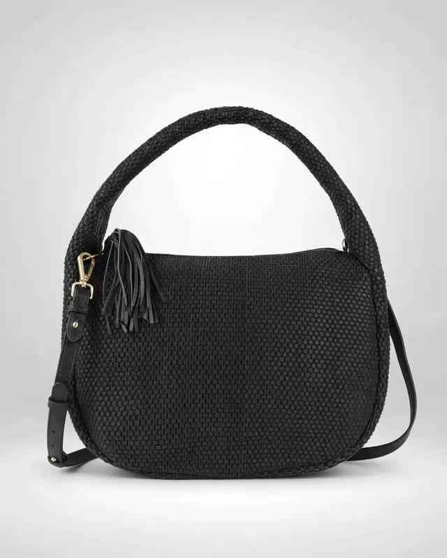 harbour-2nd-anchorlove-bellina-schultertasche-leder-ash image 1