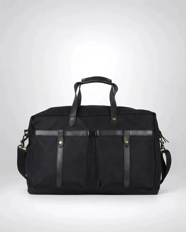 harbour-2nd-beverly-weekender-reisetasche-black-canvas image 1