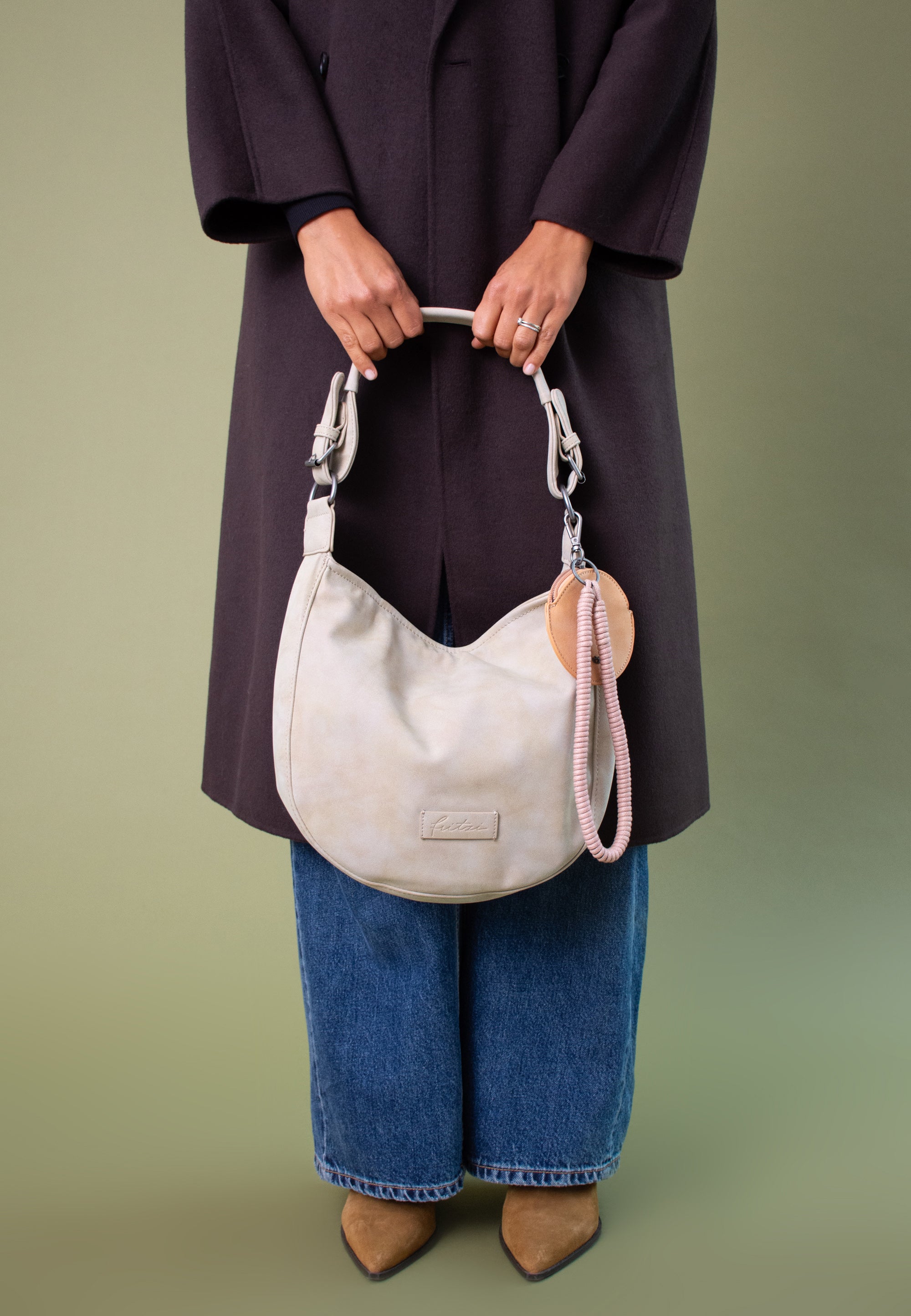 fritzi-aus-preu-en-croissant-hobo-schultertasche-sand-vintage image 3