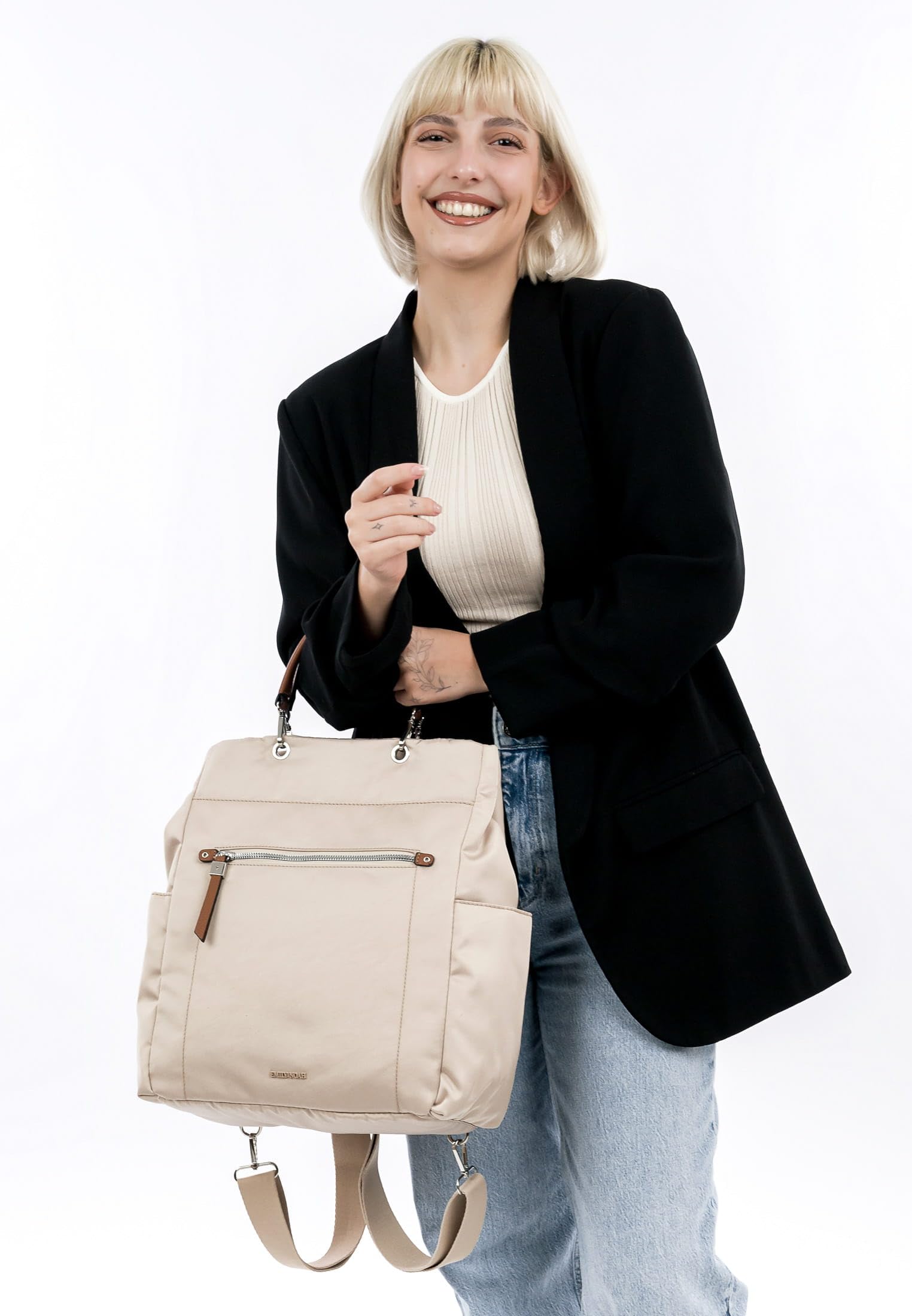 emily-noah-esther-65146-rucksack-beige-nylon image 3