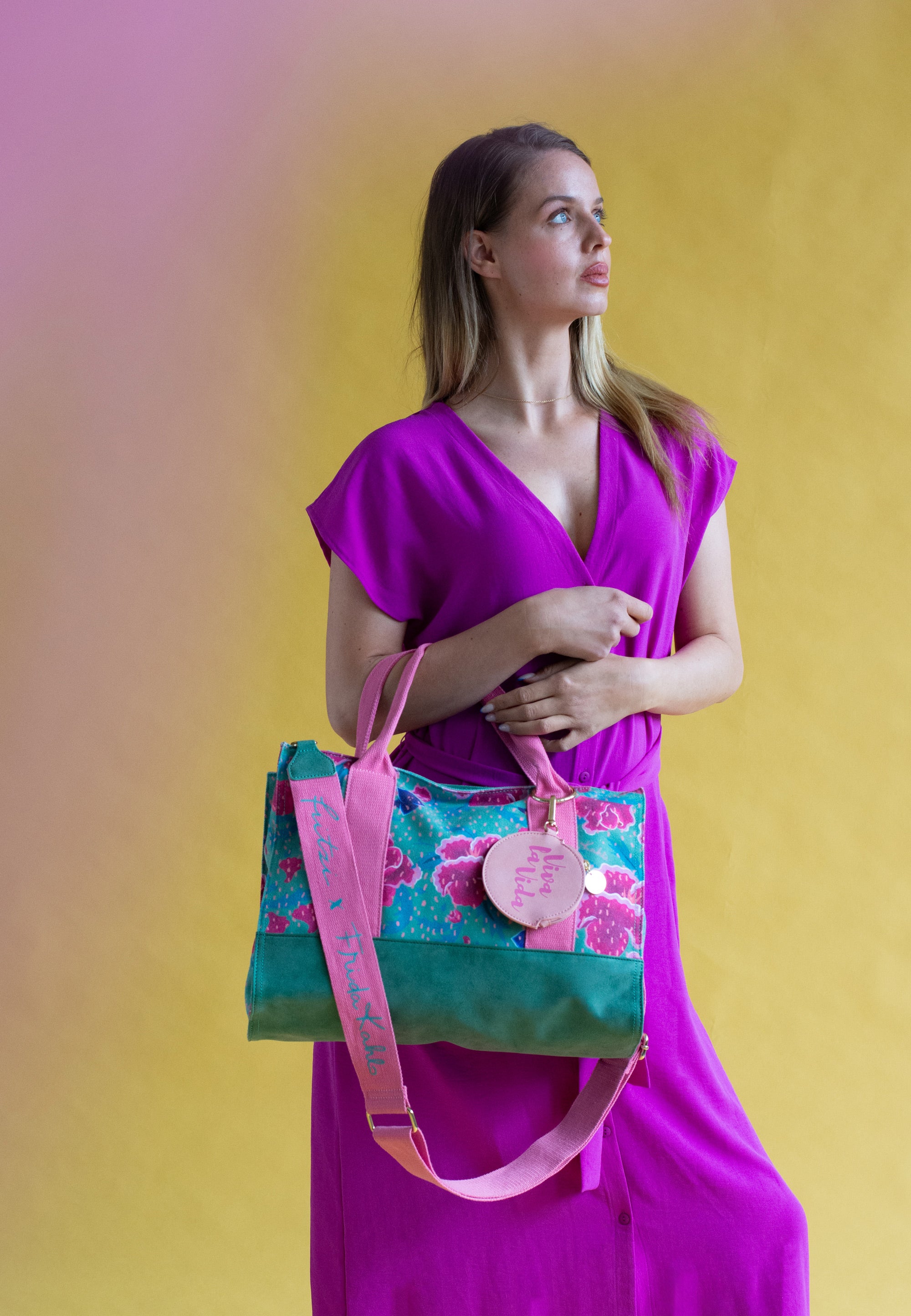 fritzi-aus-preu-en-canvas-tote-bag-flower-green-shopper-vegan image 5