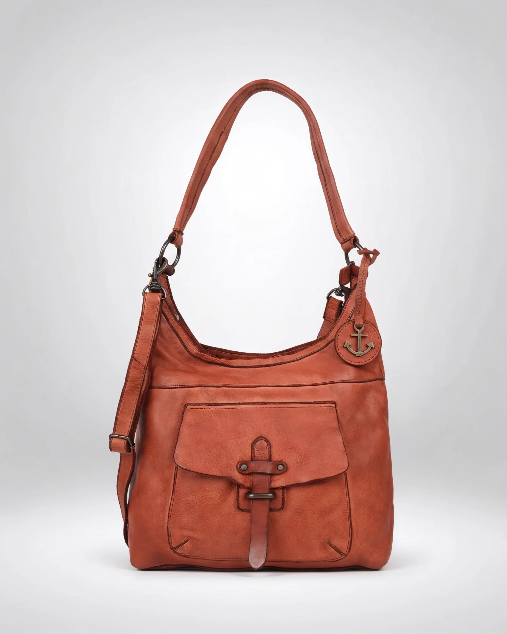 harbour-2nd-anchorlove-cameron-handtasche-cognac-rindleder image 1