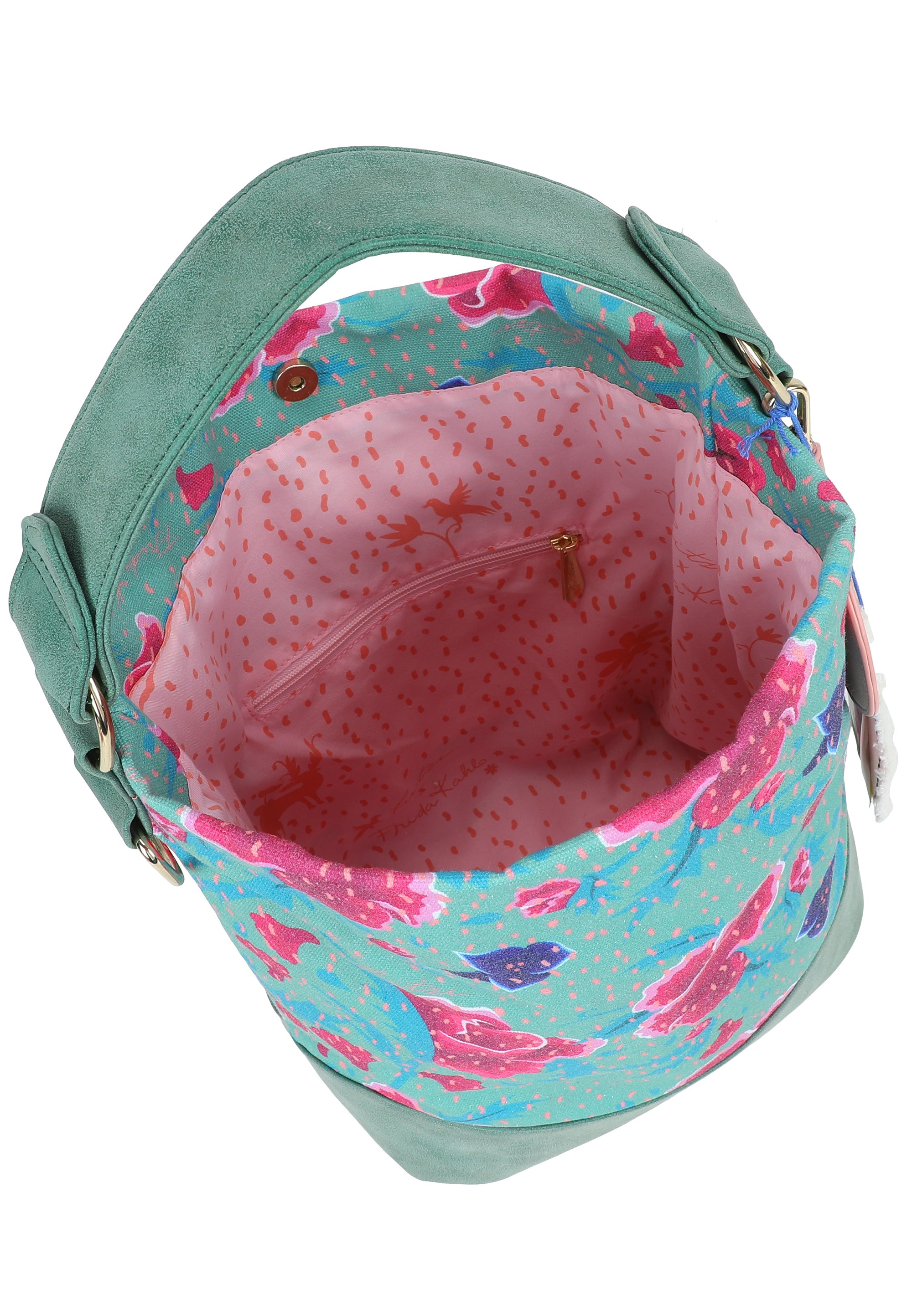 fritzi-aus-preu-en-izzy07-limited-flower-green-canvas-tasche image 6