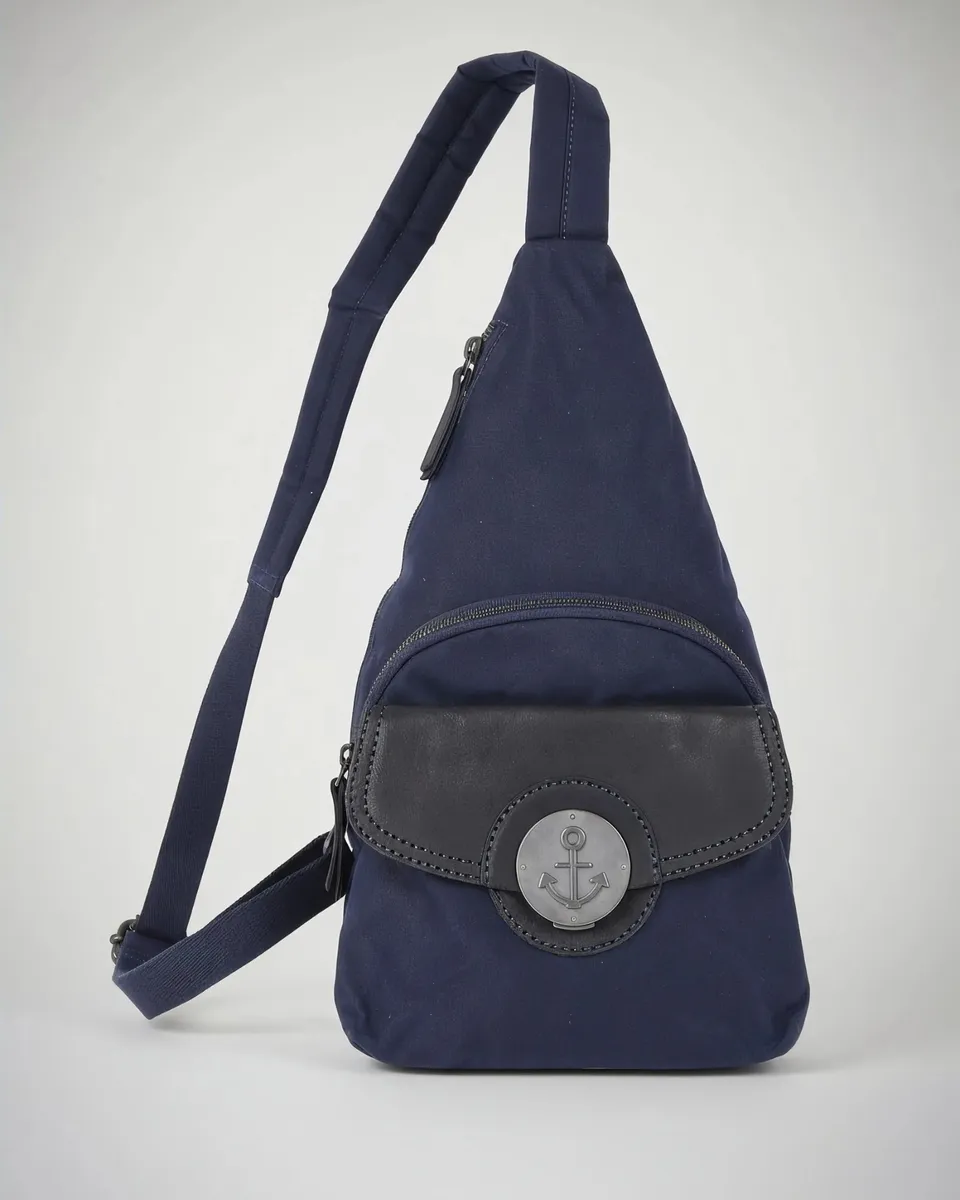 harbour-2nd-anchorlove-marit-umh-ngetasche-navy-canvas image 1