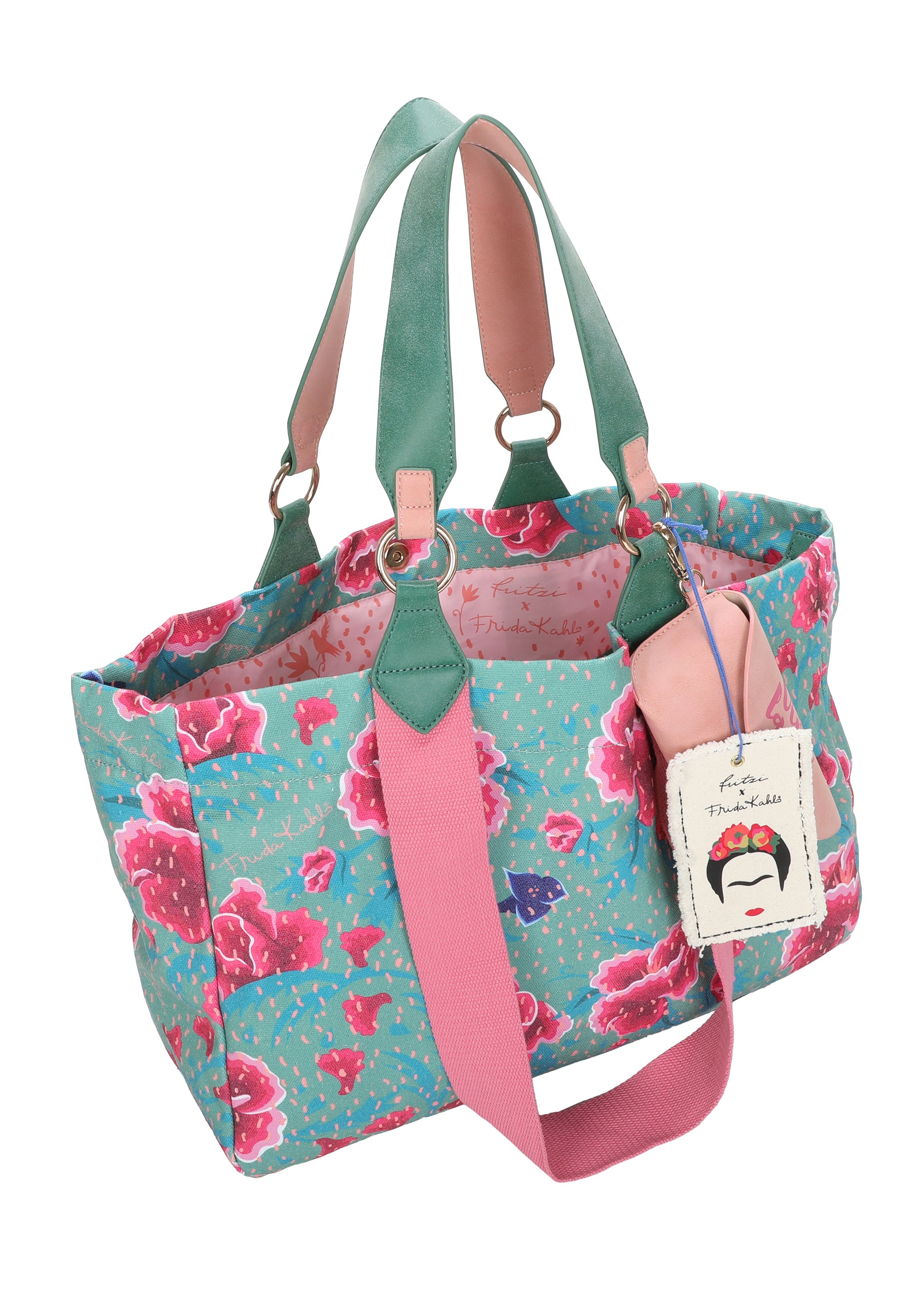 fritzi-aus-preu-en-izzy-medium-shopper-flower-green-limited image 7