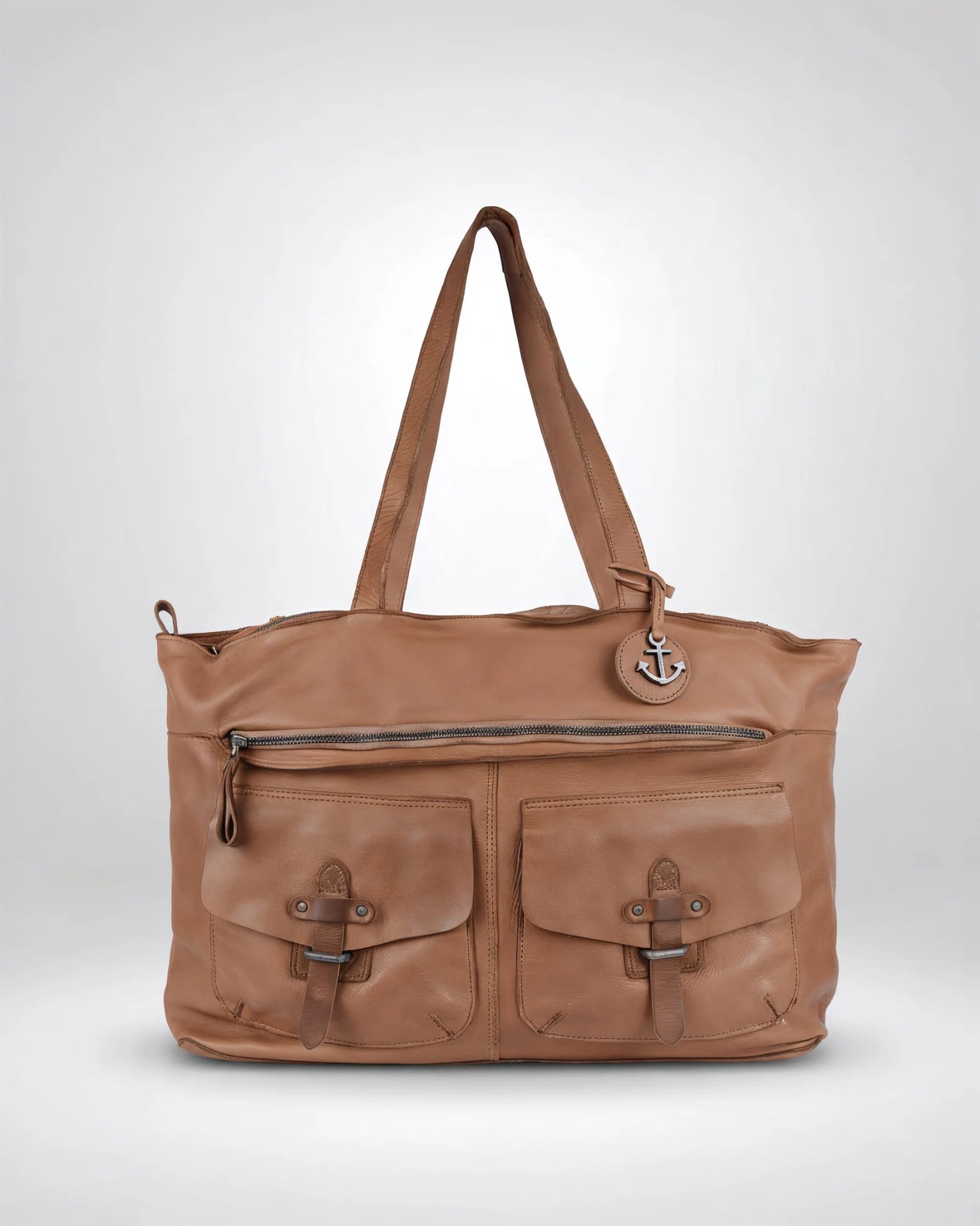 harbour-2nd-jordan-shopper-cognac-mit-laptopfach image 3