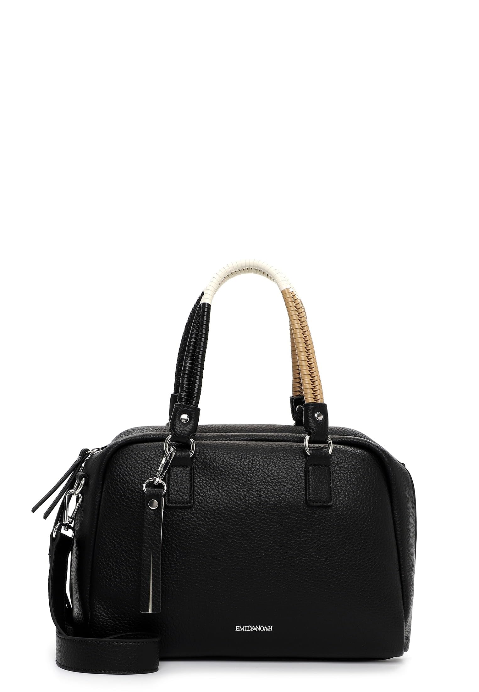 emily-noah-jeanine-65665-shopper-schwarz-leder-optik image 1