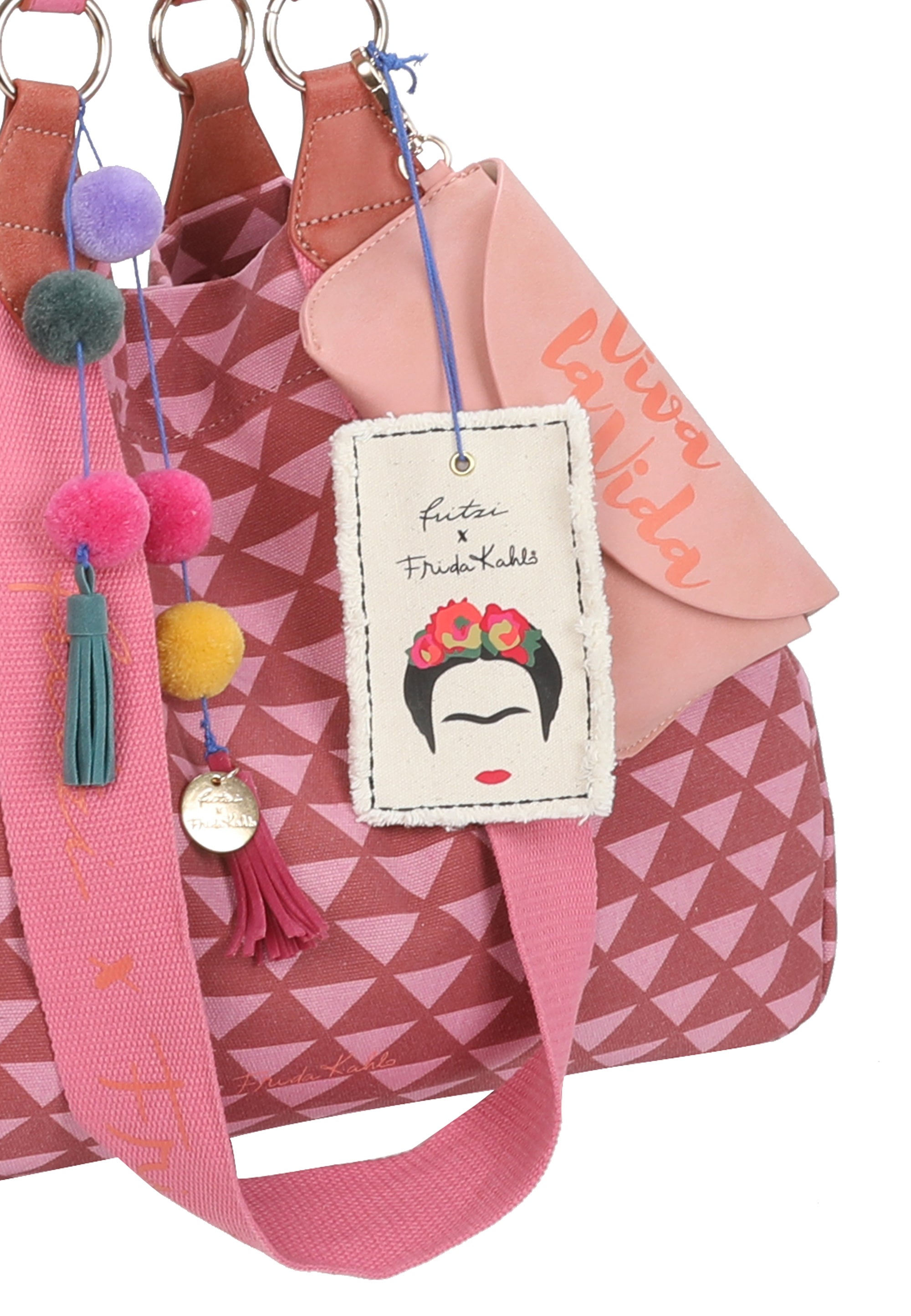 fritzi-x-frida-kahlo-izzy-medium-tasche-geo-canvas-limitiert image 8