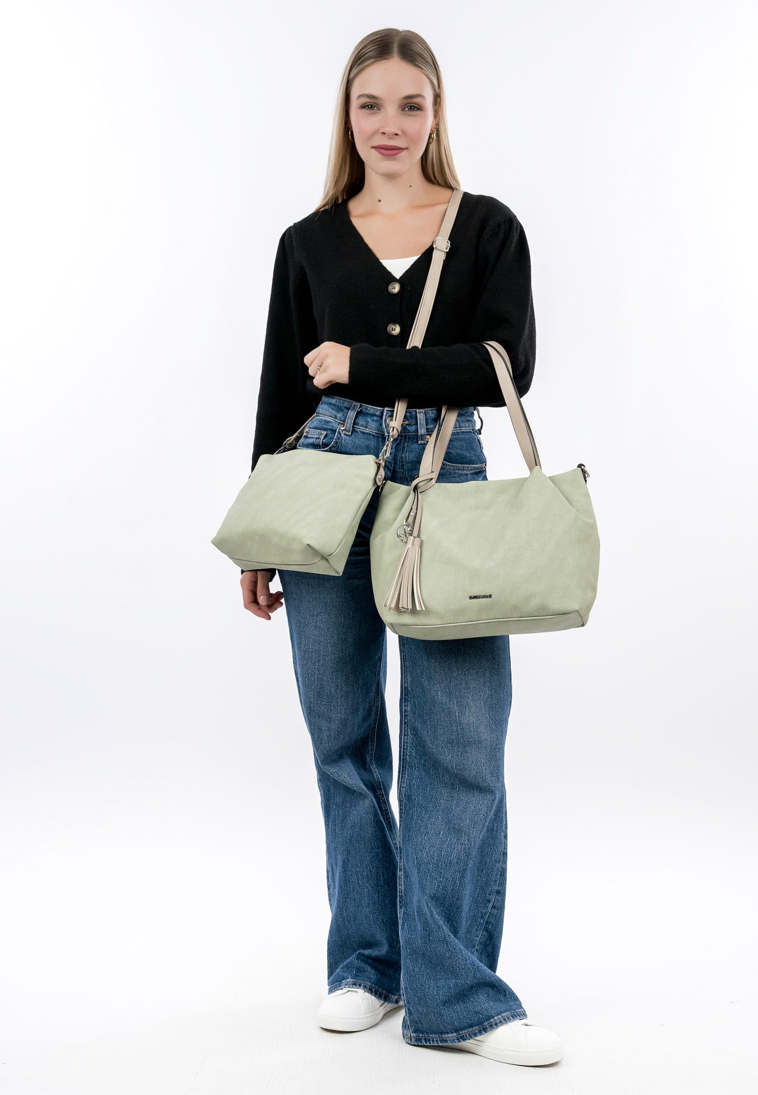 emily-noah-elke-62791-shopper-damen-pistachio-uni image 2