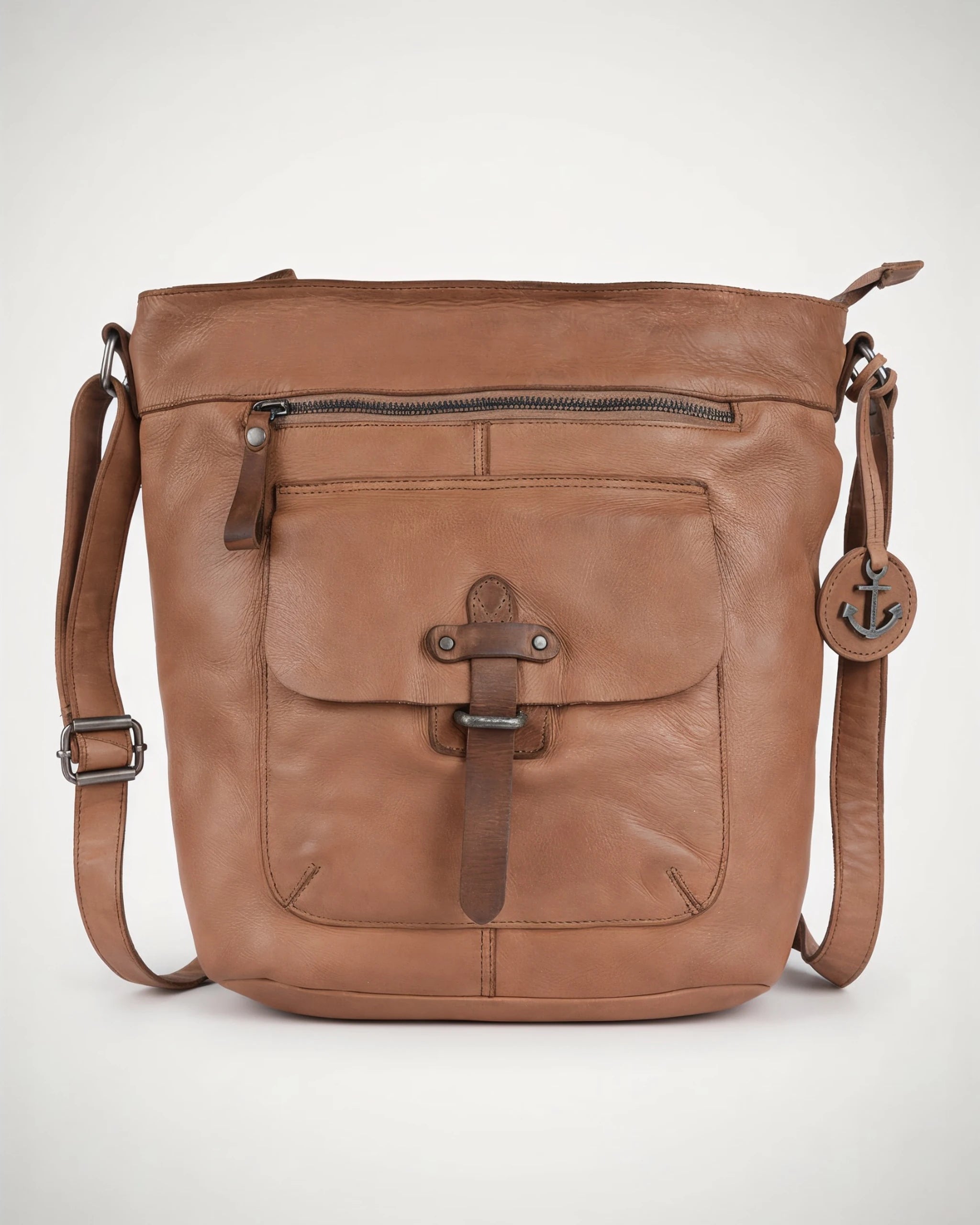 harbour-2nd-anchorlove-skyler-umh-ngetasche-cognac-leder image 3