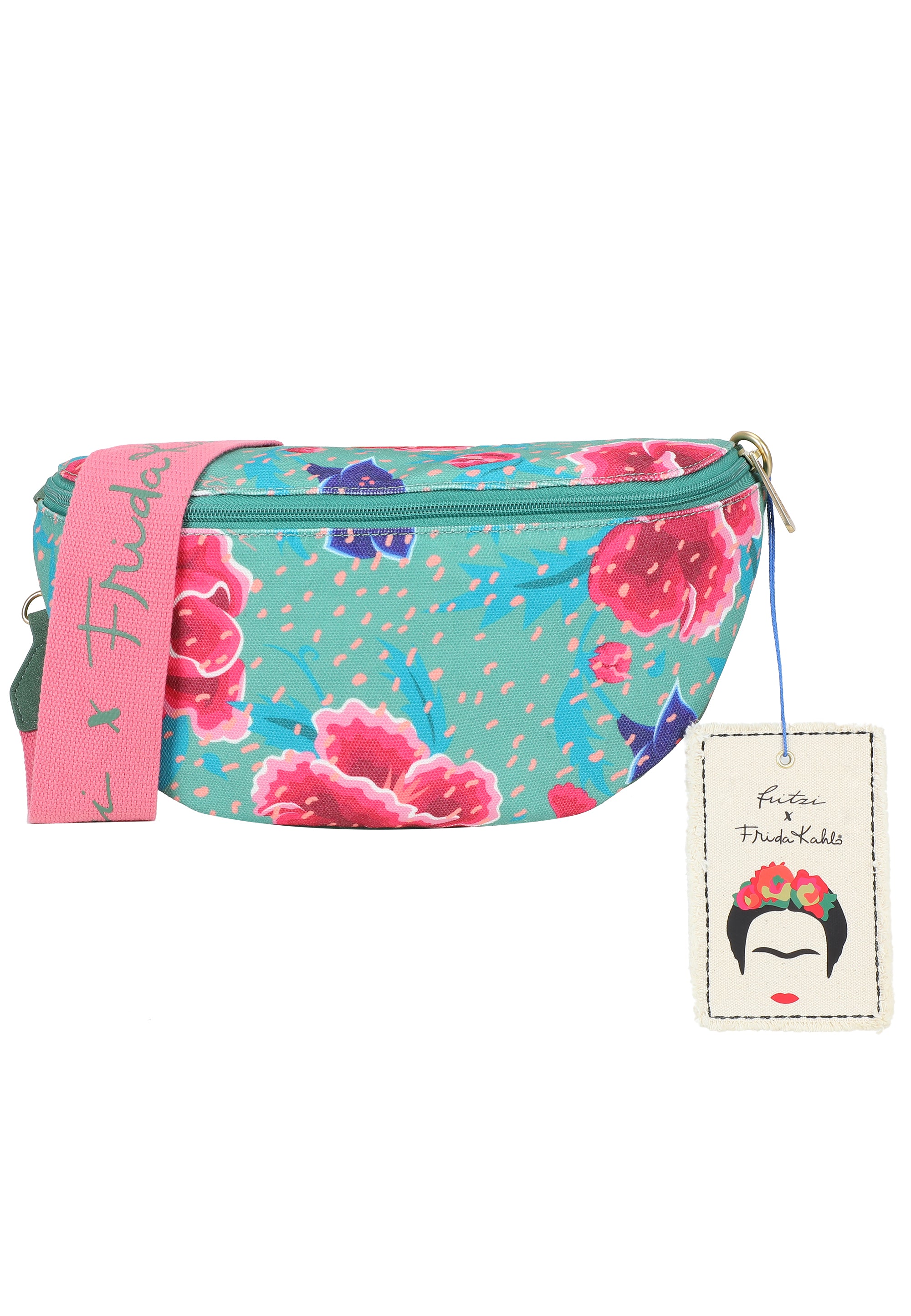 fritzi-aus-preu-en-bum-bag-frida-kahlo-flower-crossbody image 2