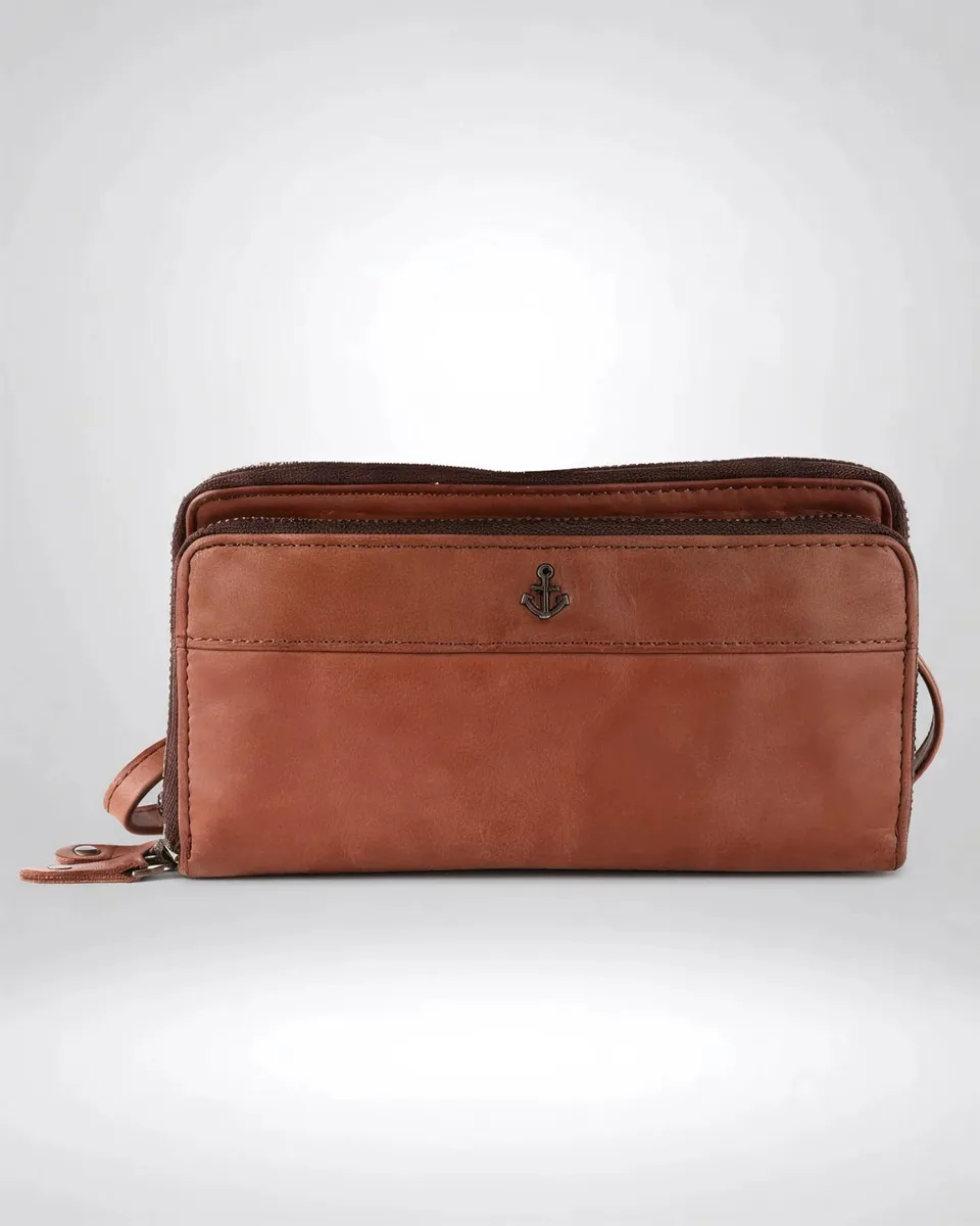 harbour-2nd-anchorlove-serena-handytasche-cognac-leder image 1
