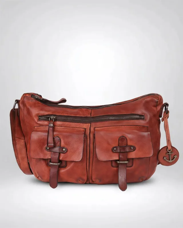 harbour-2nd-anchorlove-emerson-umh-ngetasche-cognac-leder image 1
