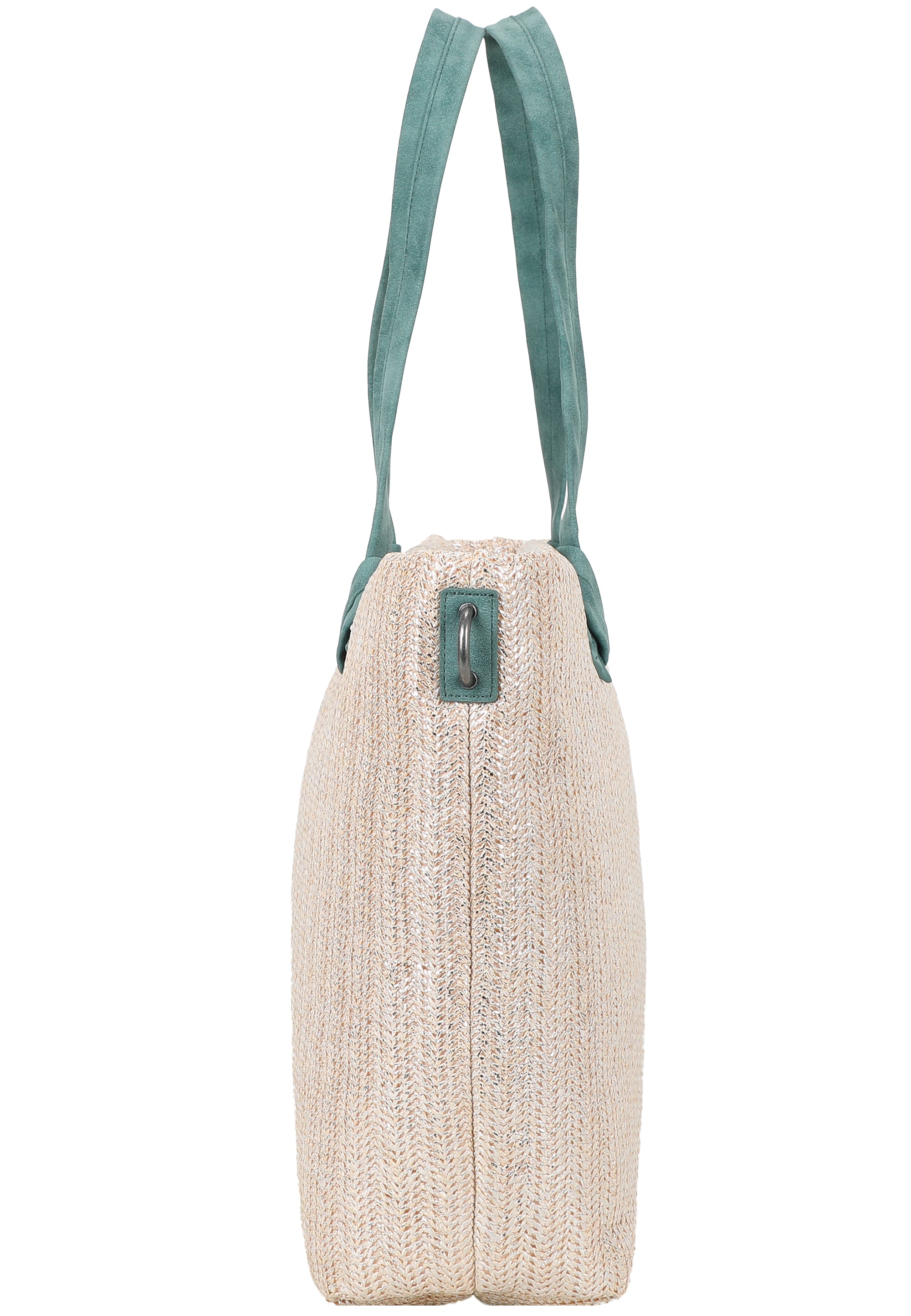 fritzi-aus-preu-en-cloud-shopper-big-painted-straw-silver-jade image 7
