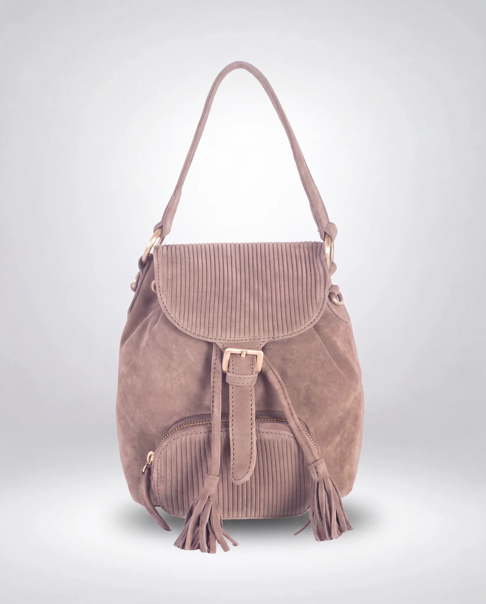 harbour-2nd-aponi-cord-rucksack-brown-veloursleder image 3