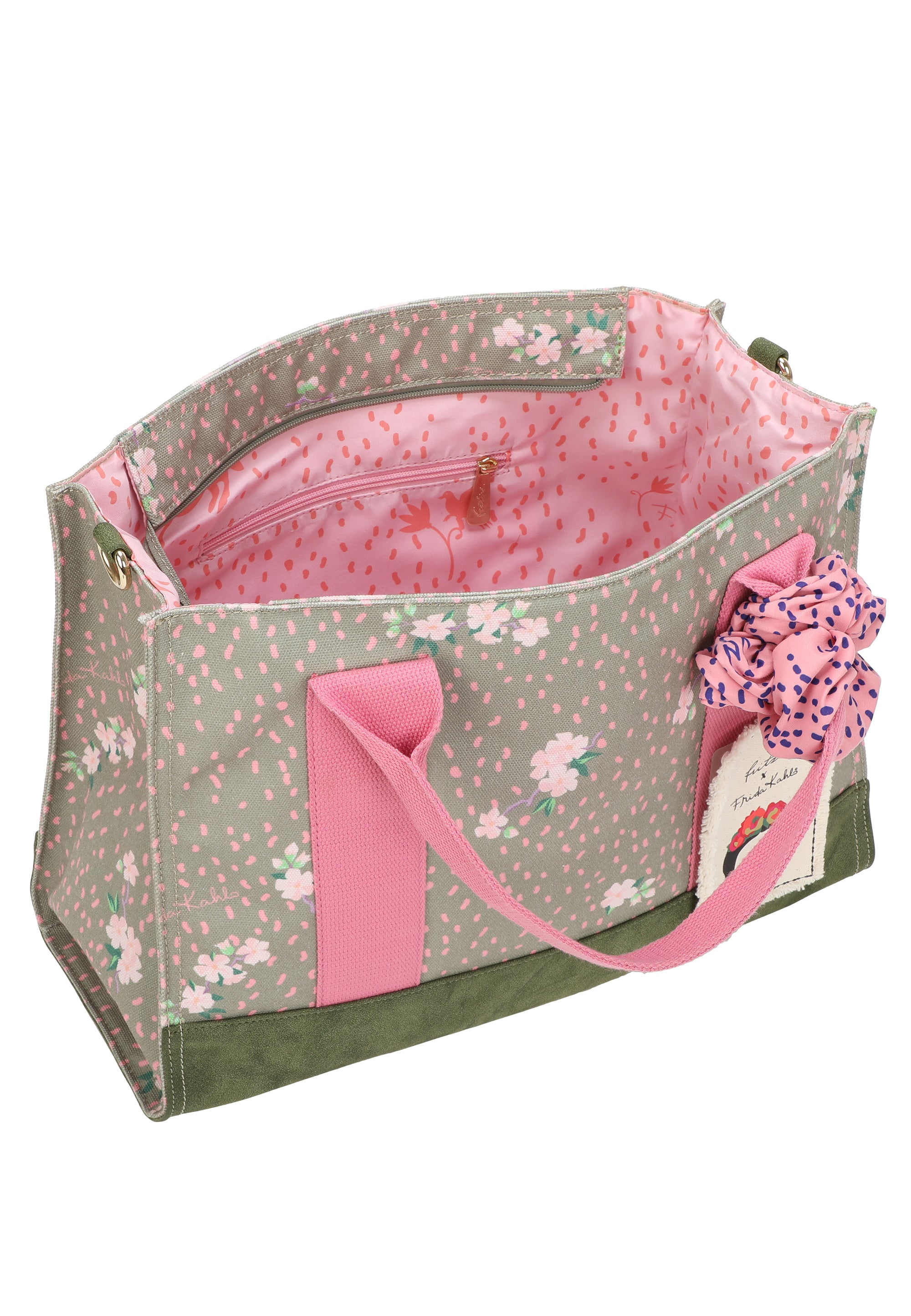 fritzi-aus-preu-en-tote-bag-limited-jungle-tote-frida-kahlo image 6