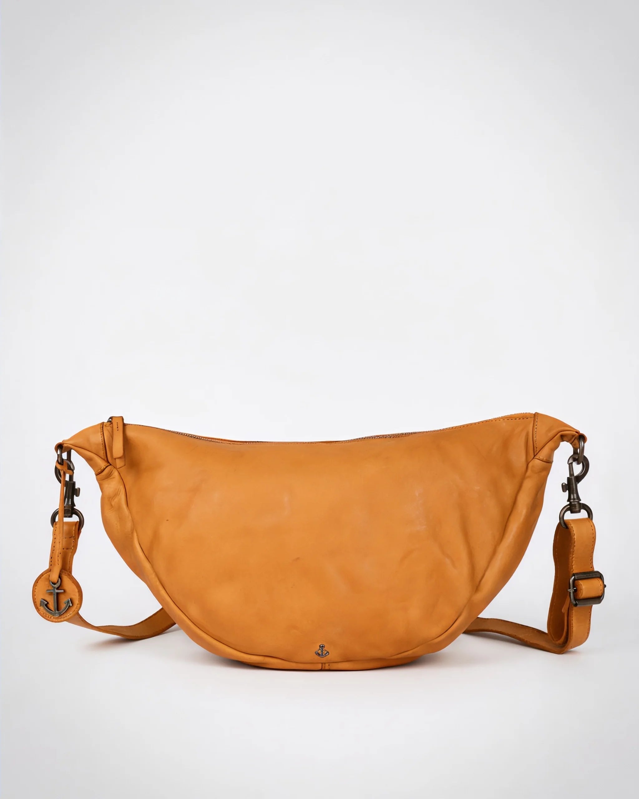 harbour-2nd-anchorlove-alva-moonbag-umh-ngetasche-cognac-rindleder image 8