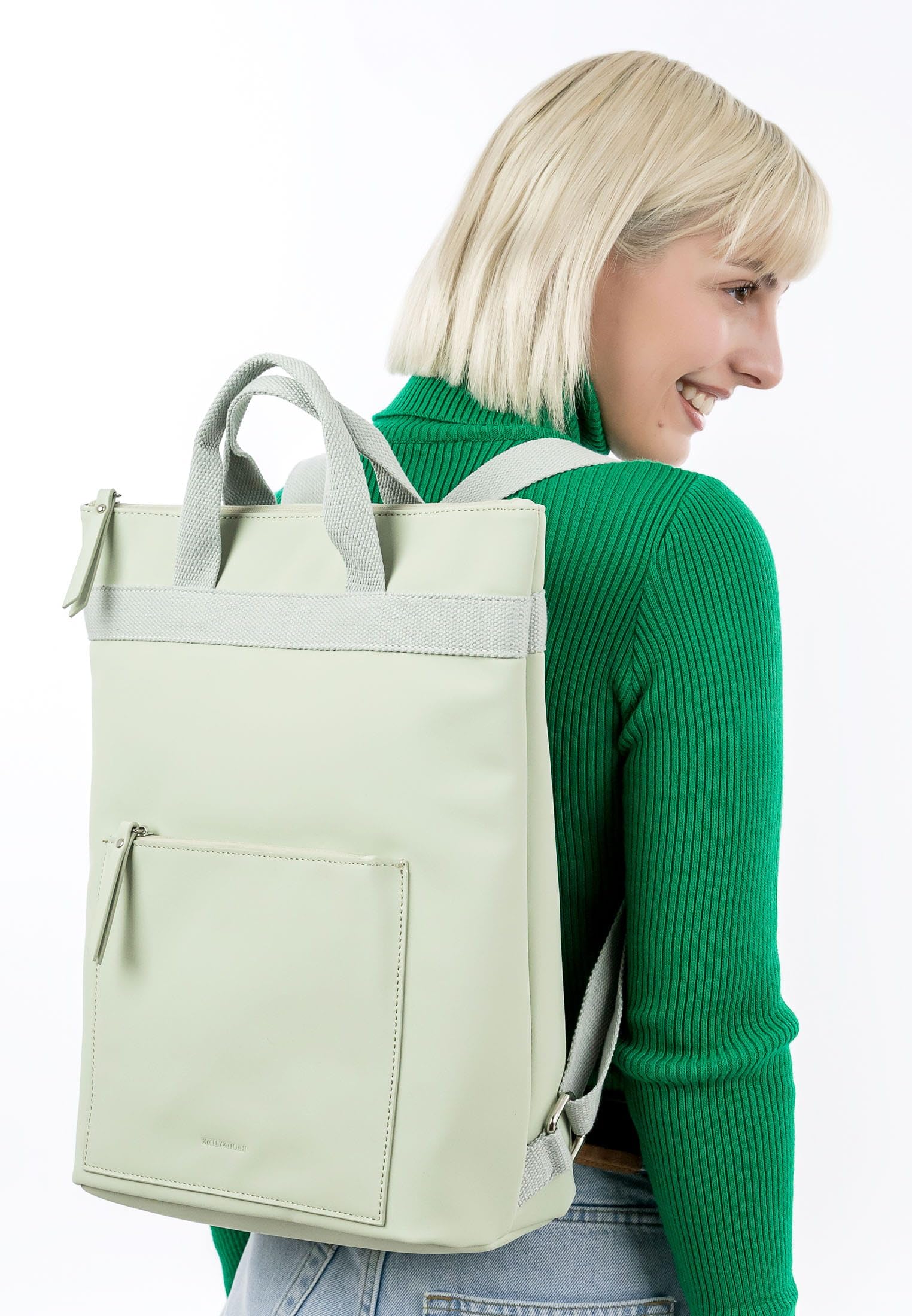 emily-noah-elli-65212-rucksack-damen-pistachio-zweifarbig-laptopfach image 3