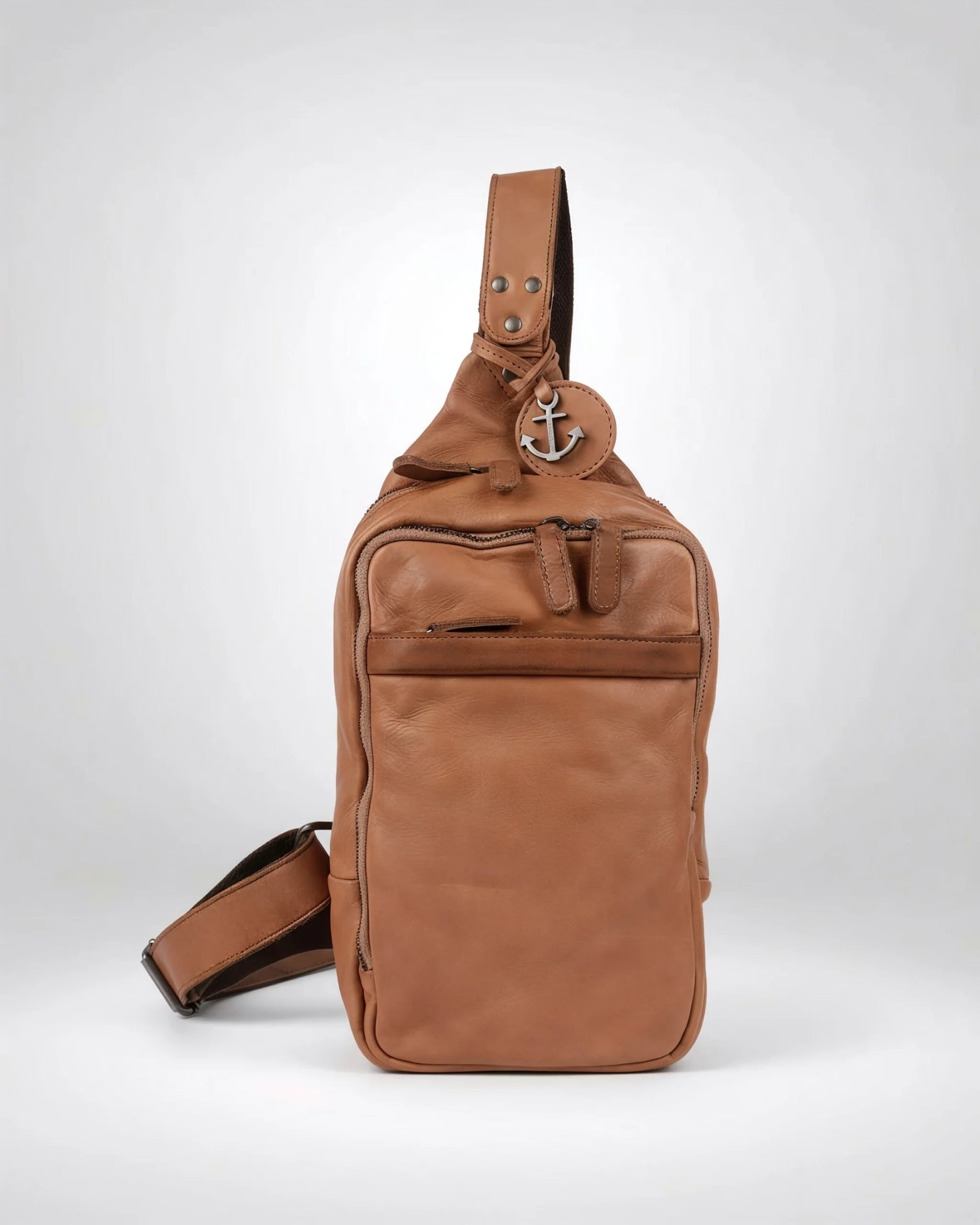 harbour-2nd-phoenix-crossbody-cognac-leder-rucksack image 3
