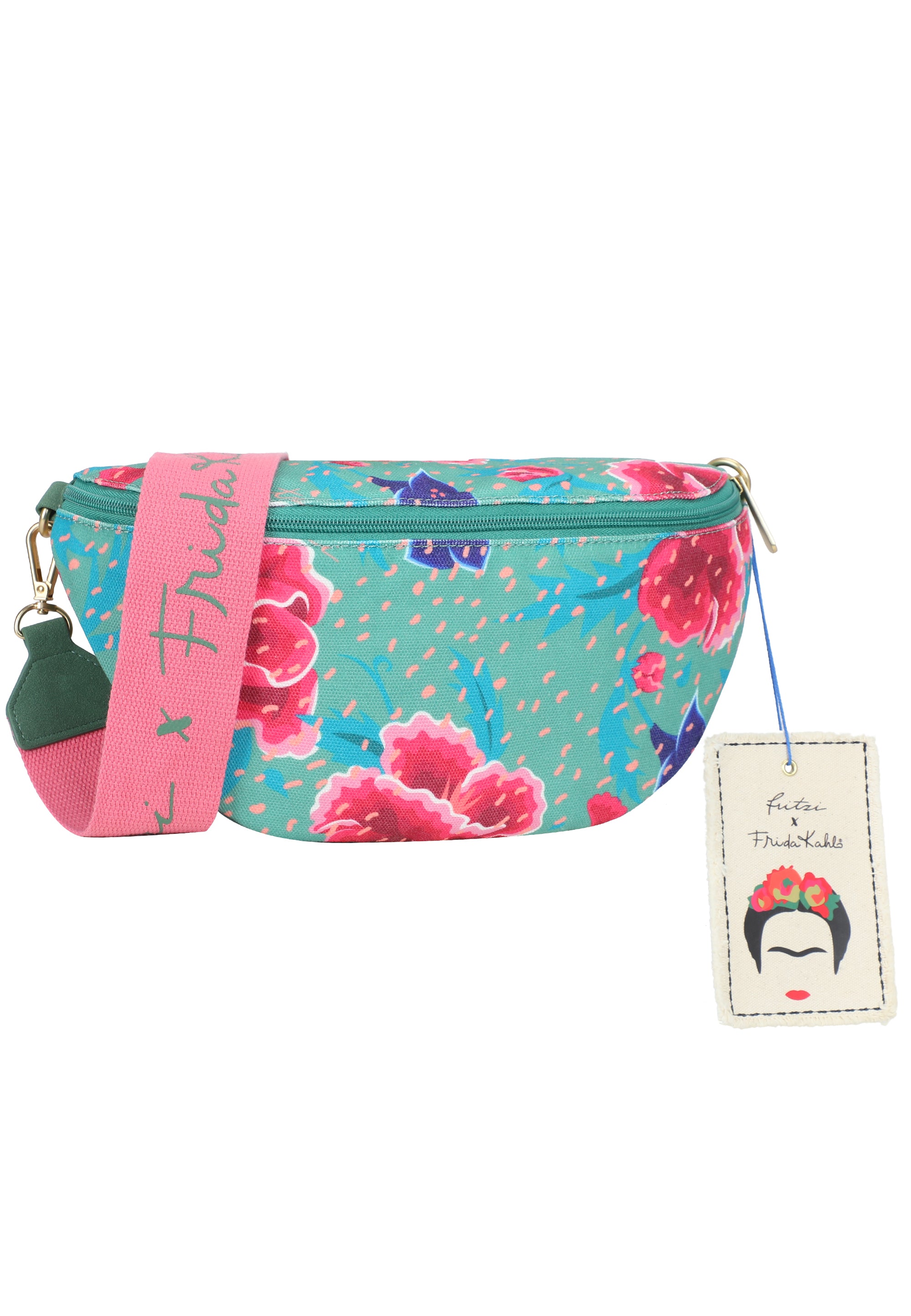 fritzi-aus-preu-en-bum-bag-frida-kahlo-flower-crossbody image 3