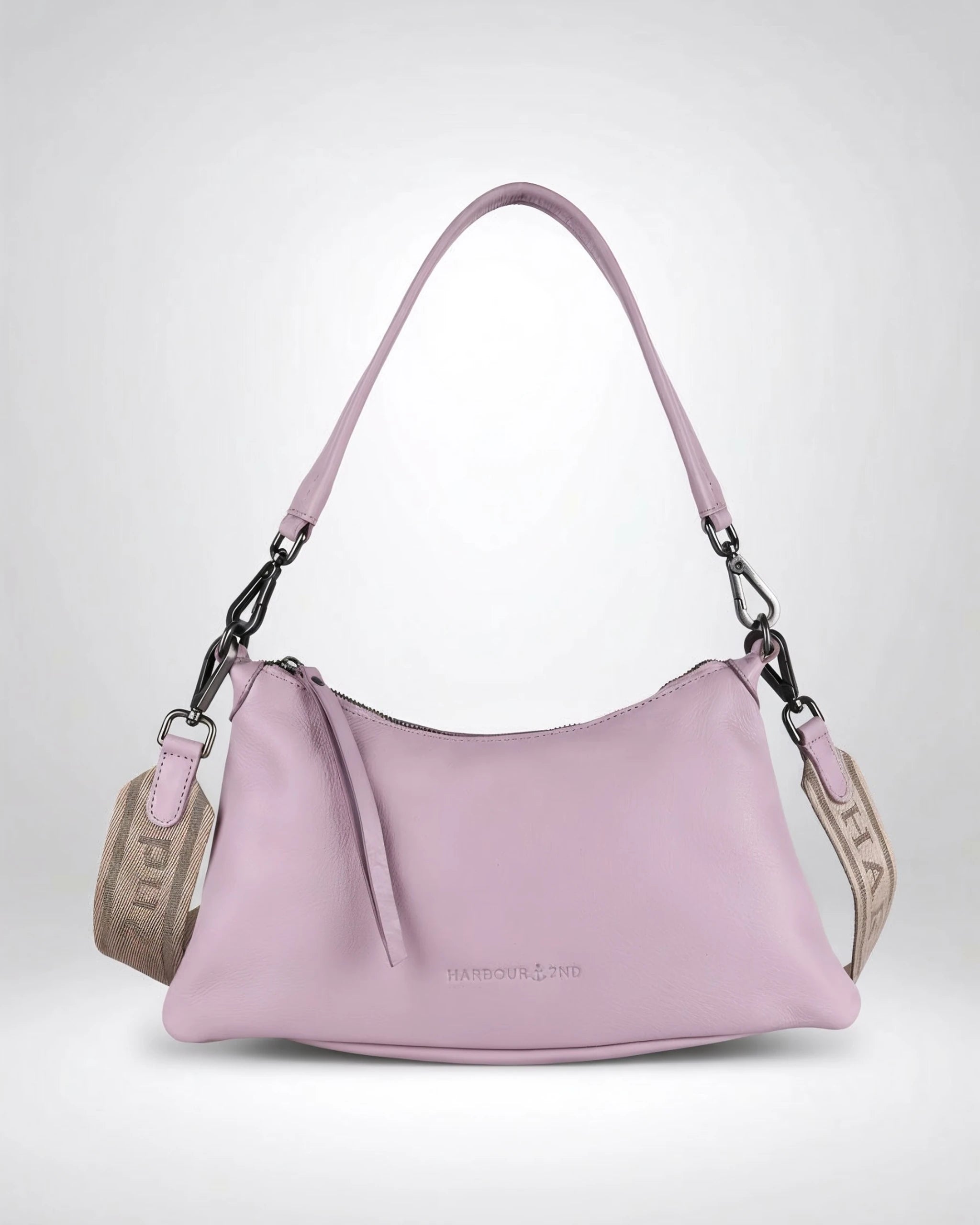 harbour-2nd-anchorlove-elinor-handtasche-ash-leder-chromfrei image 2